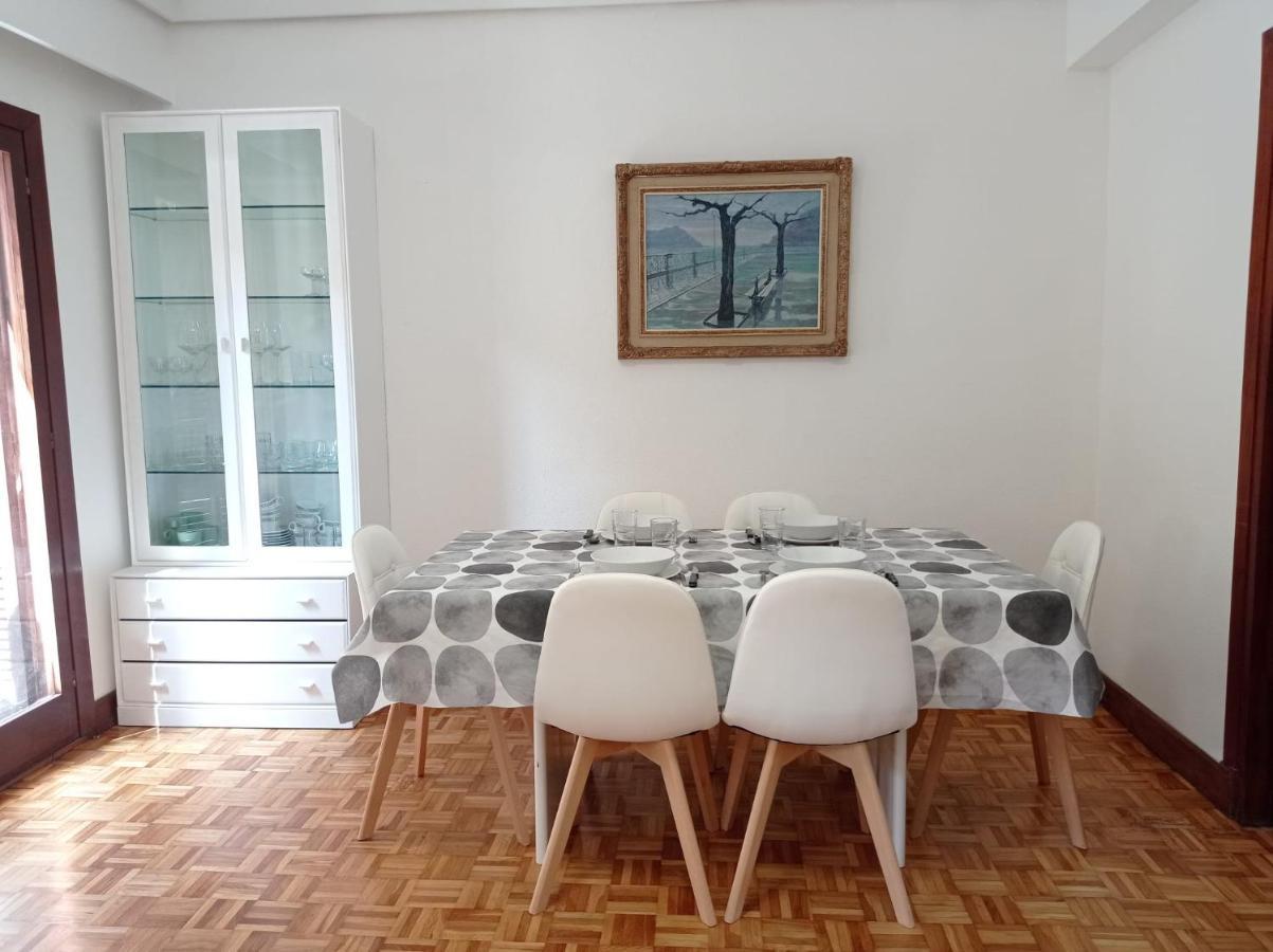 Easo Terrace Apartment Free Private Parking And Air Conditioning 산세바스티안 외부 사진